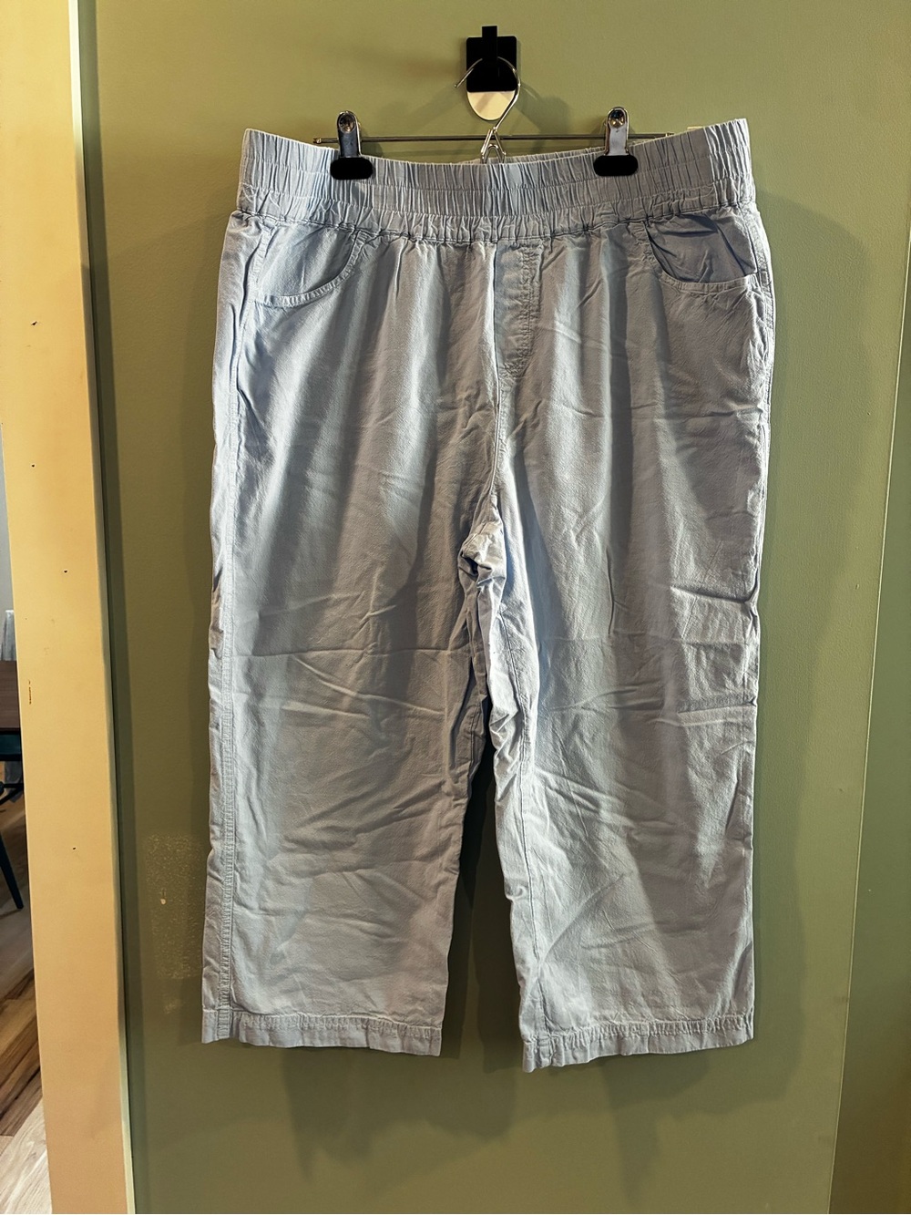 Light Blue Northern Reflections cropped pant (10)